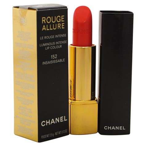 chanel rouge allure luminous intense lip colour in no.152 insaisissable|ROUGE ALLURE Luminous intense lip colour 152 .